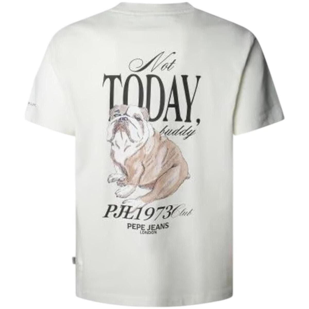Men's T-Shirts Pepe Jeans White