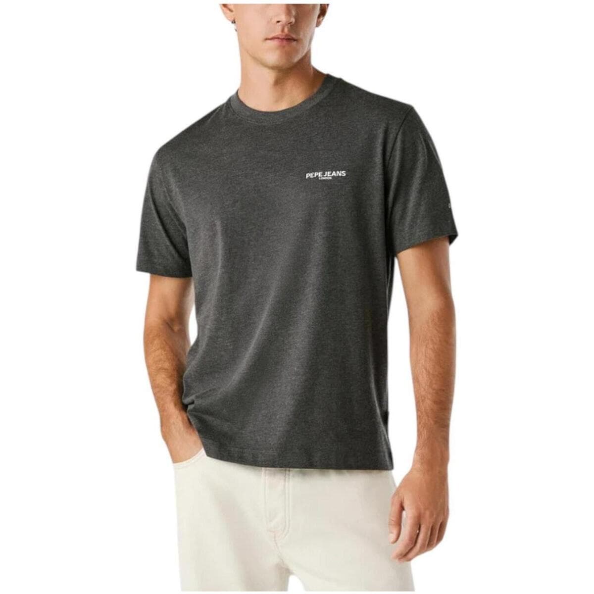 Men's T-Shirts Pepe Jeans Gray