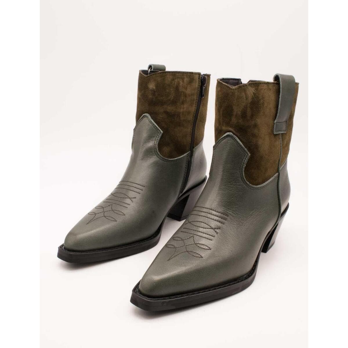 Women's Ankle Boots Alpe Green