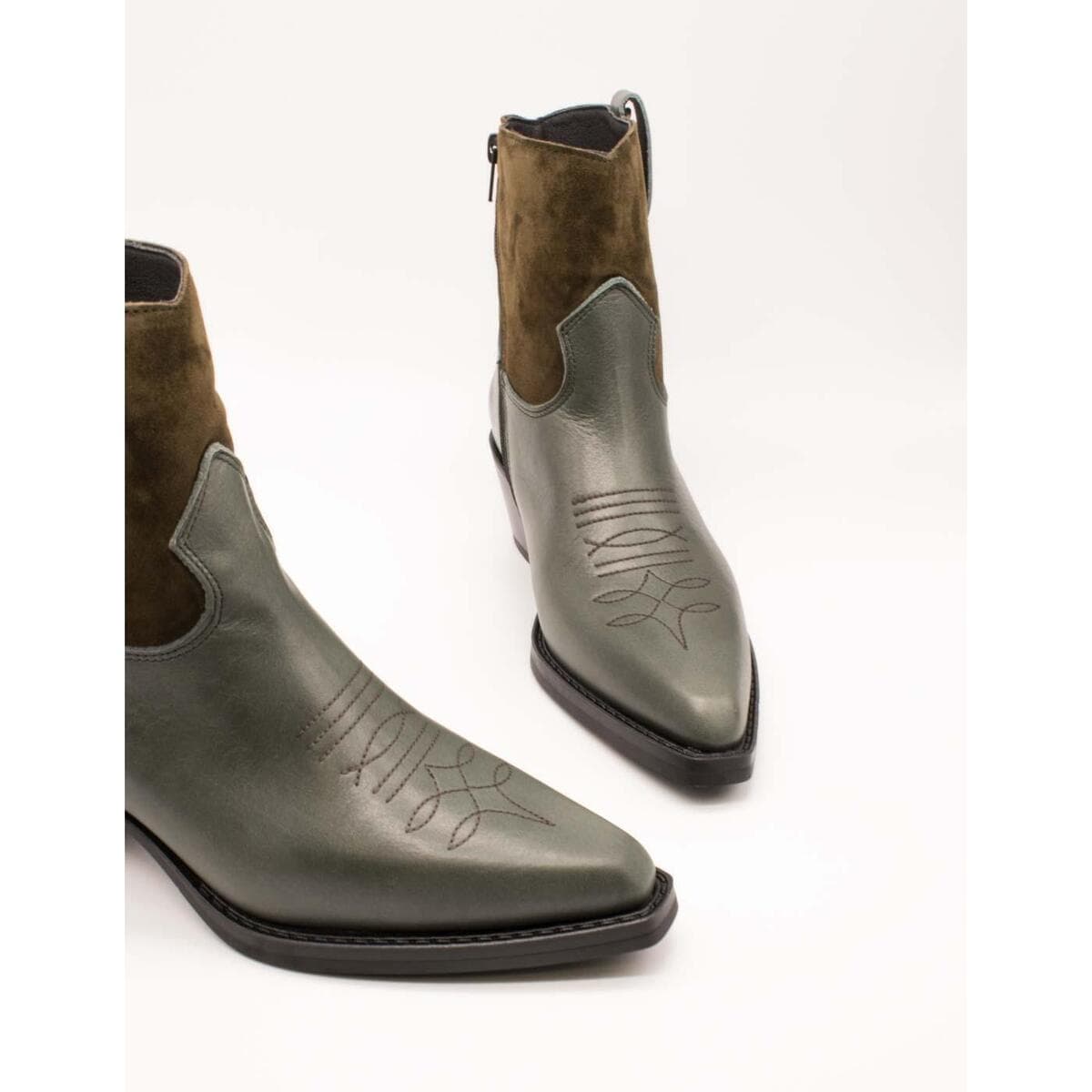 Women's Ankle Boots Alpe Green