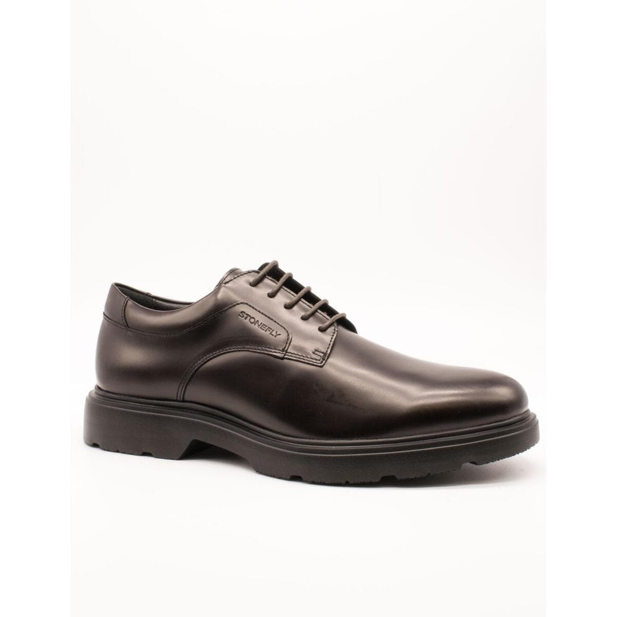 Men's Derby Shoes Stonefly Brown