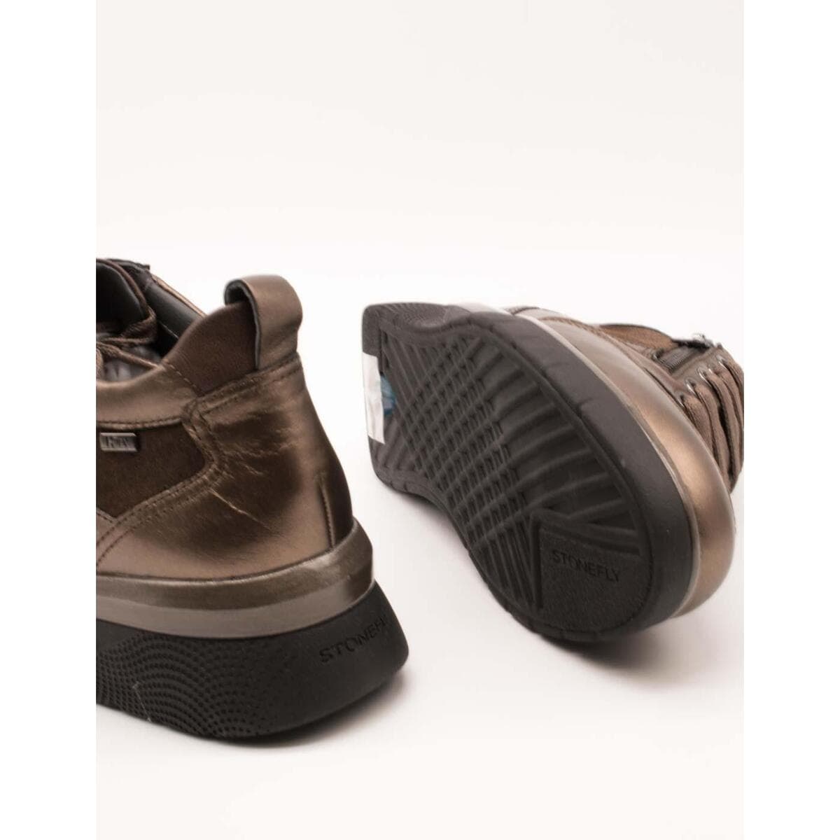 Women's Sneakers Stonefly Brown