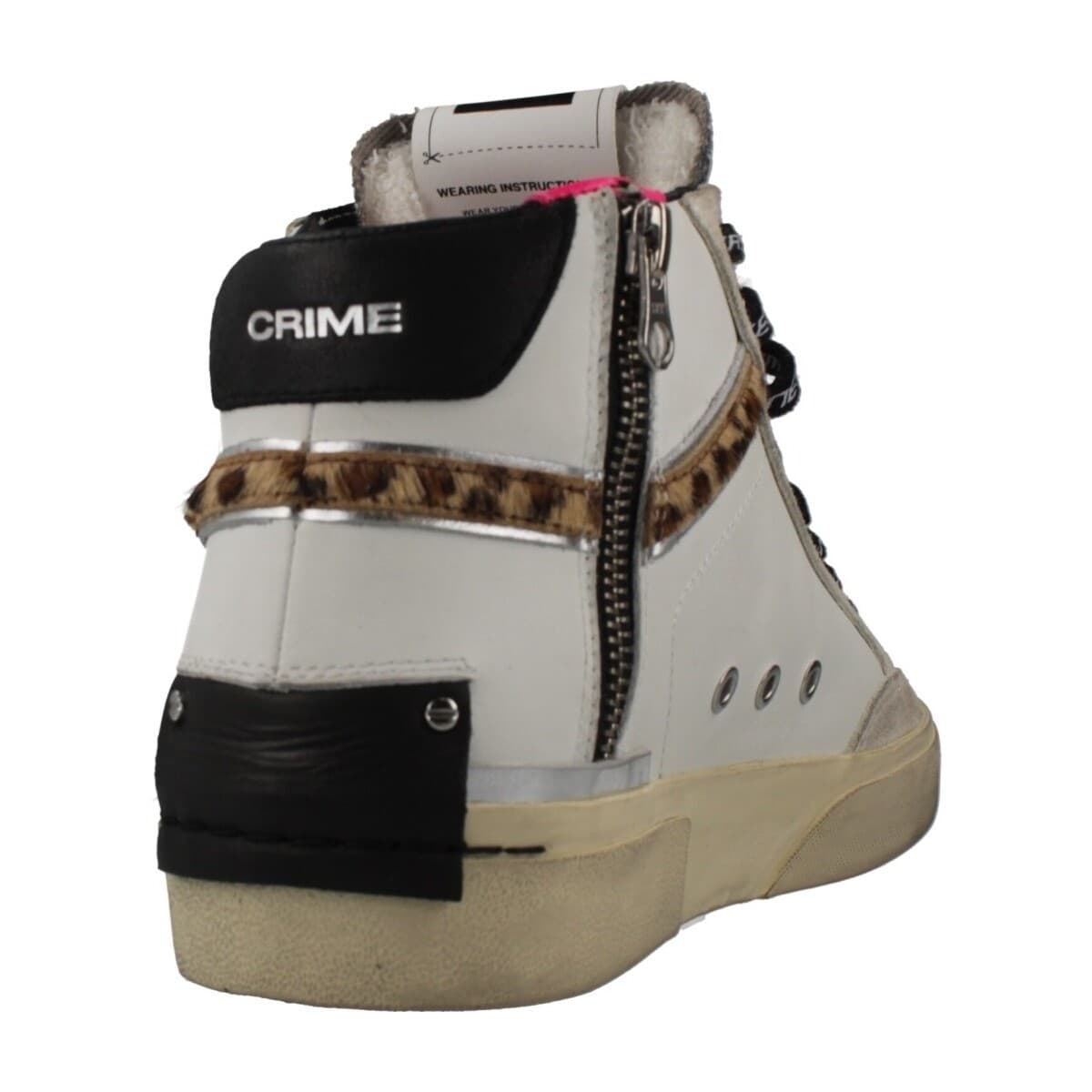 Women's Sneakers Crime London White