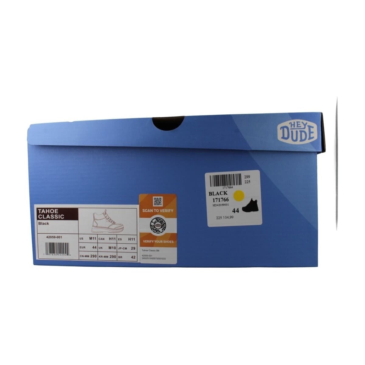 Men's Sneakers HEYDUDE Black