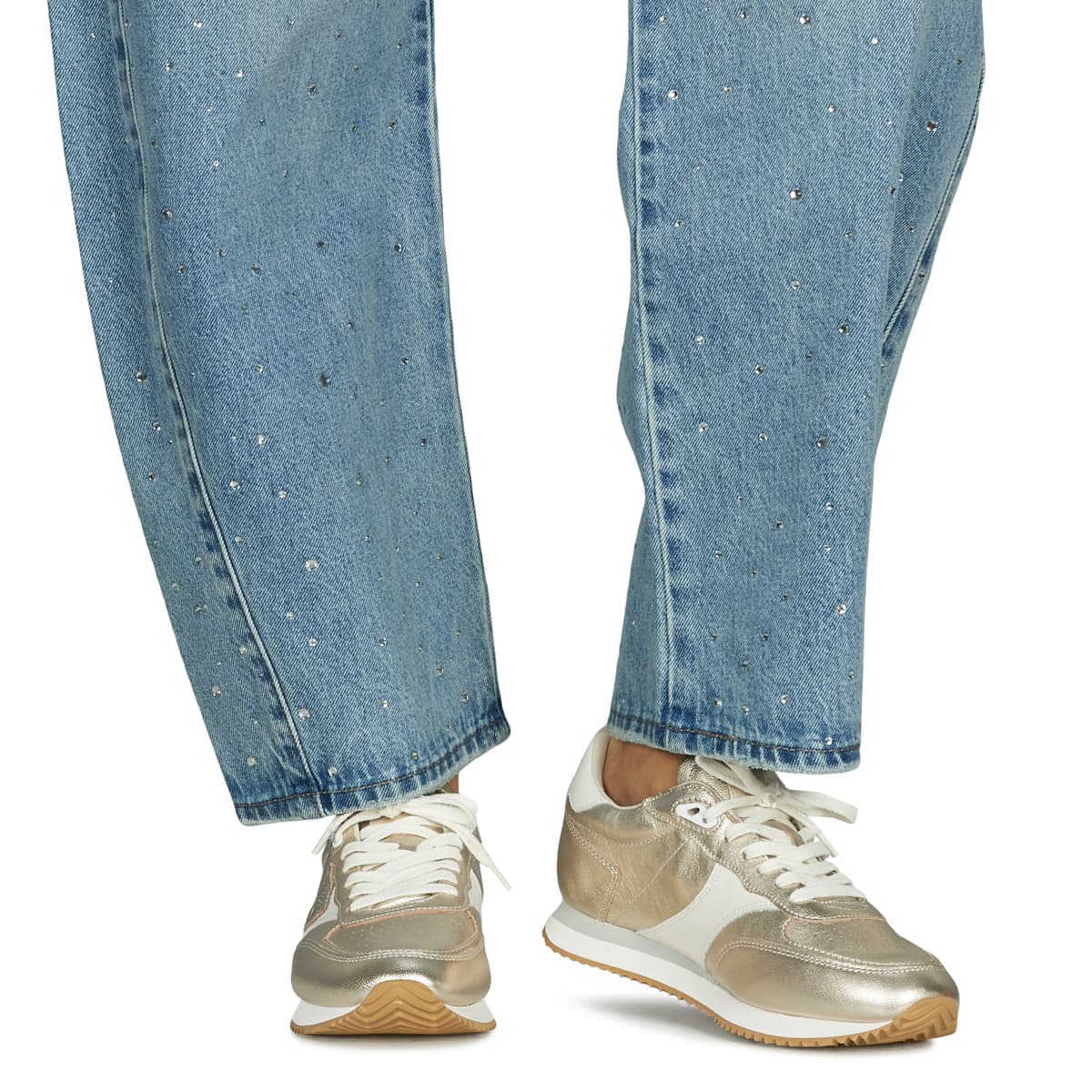 Women's Sneakers Philippe Model Gold