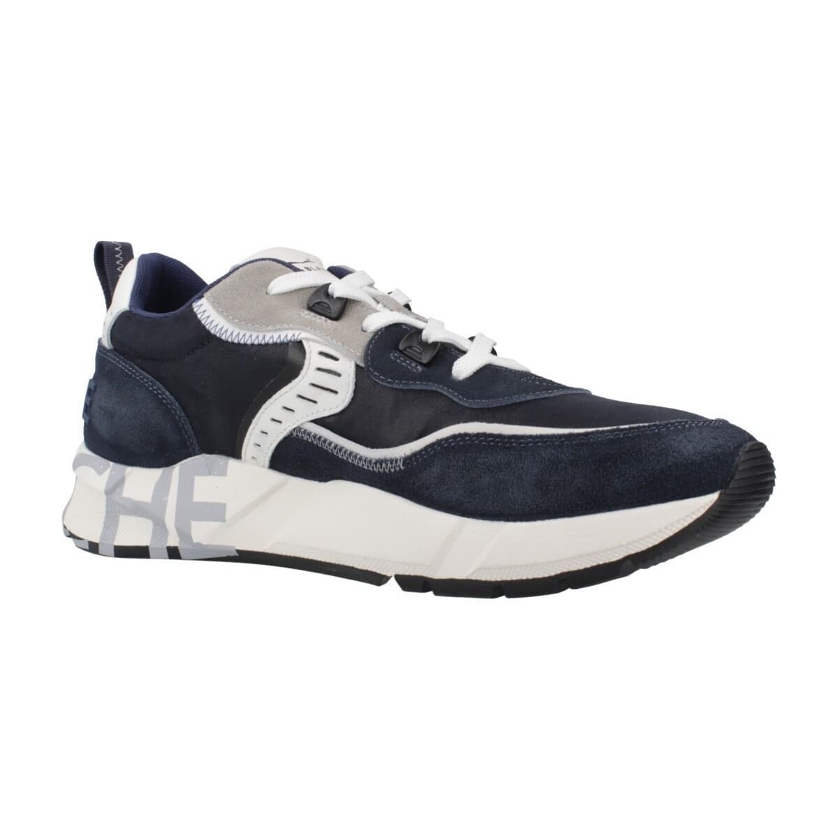 Men's Sneakers Voile Blanche Blue