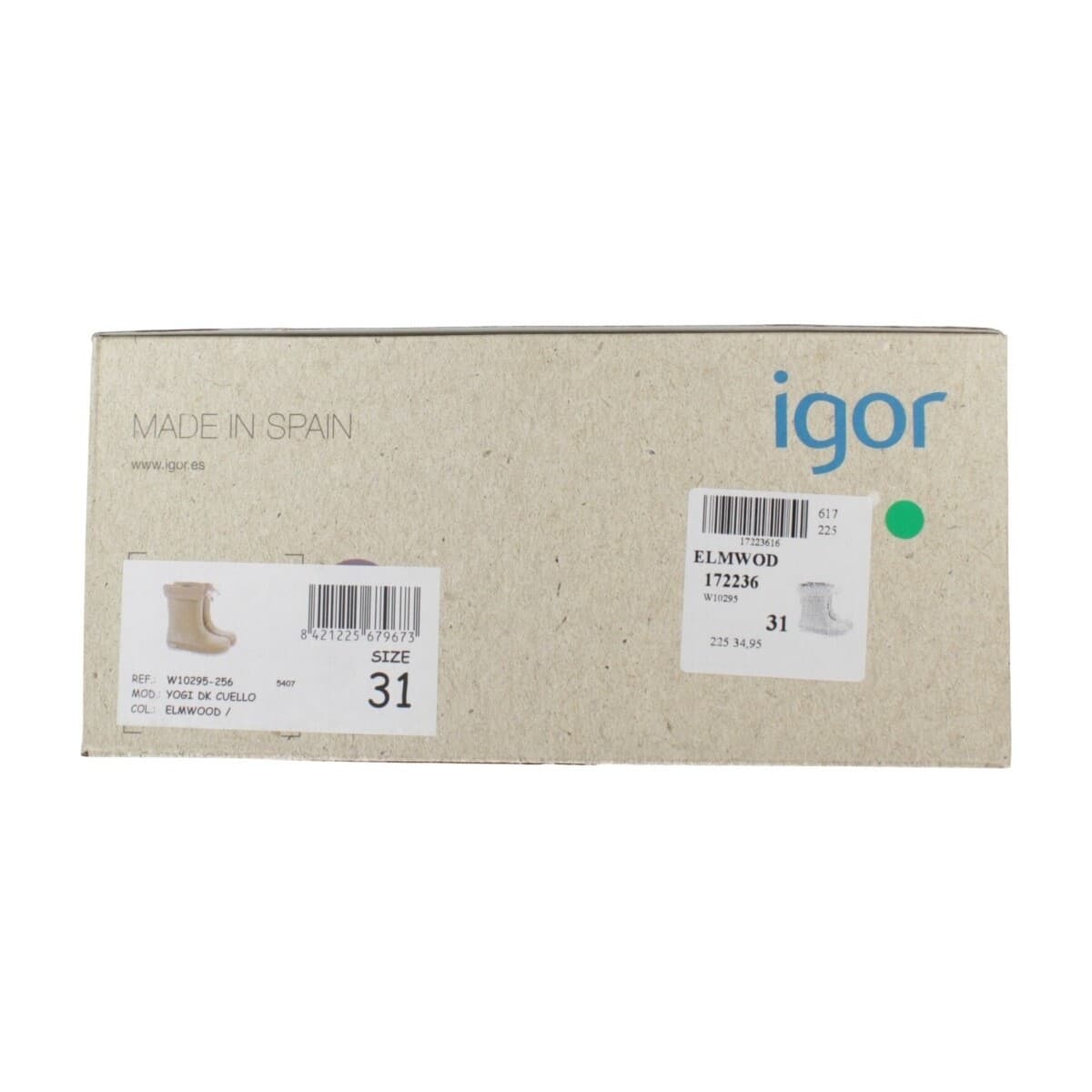 Boys' Wellington Boots IGOR Brown