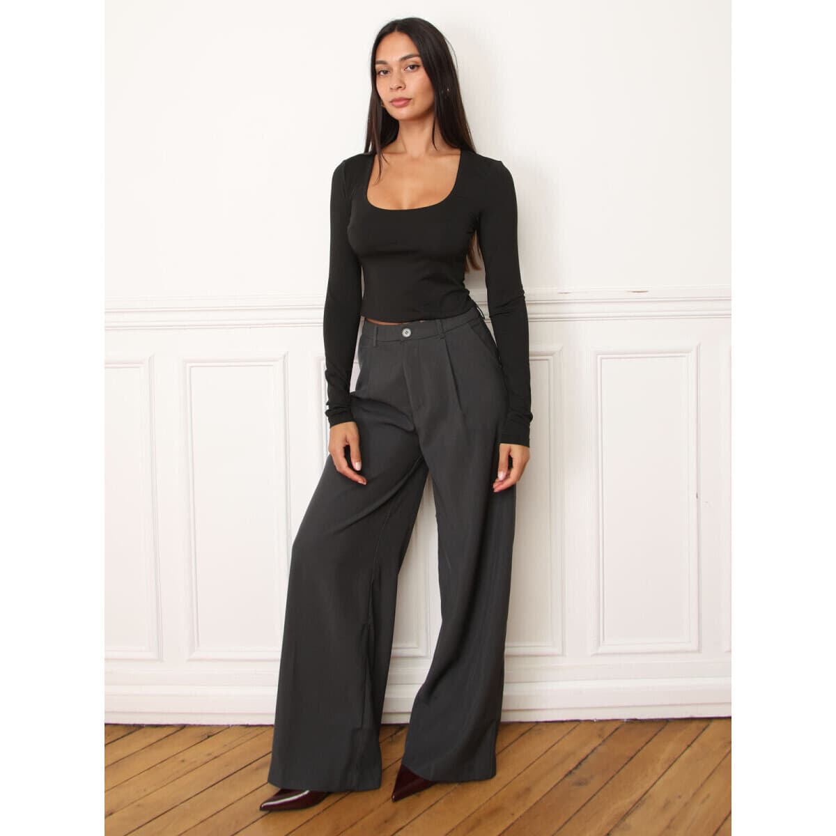 Women's T-Shirts La Modeuse Black