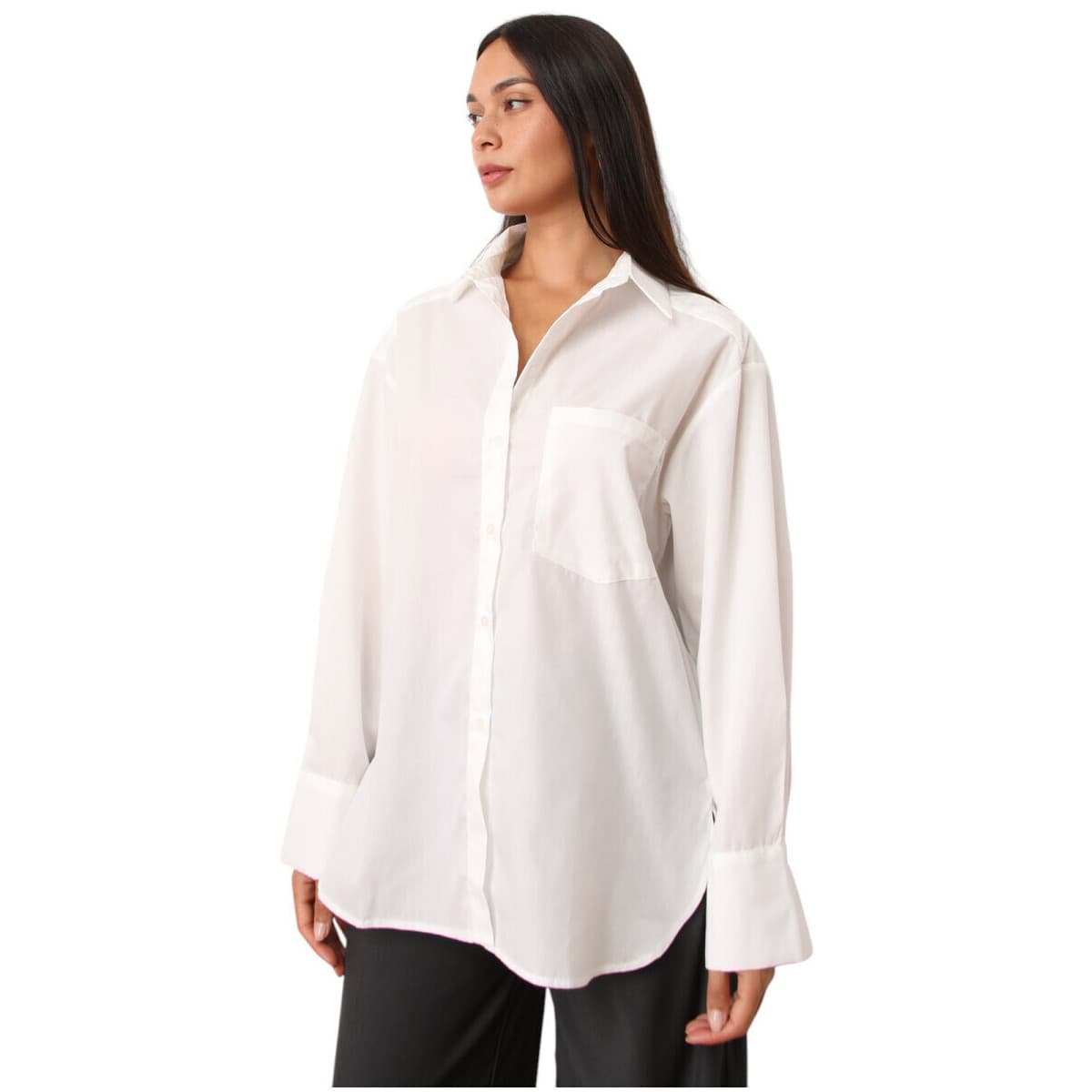 Women's Shirts La Modeuse White