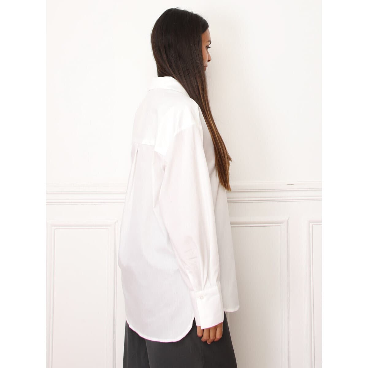 Women's Shirts La Modeuse White
