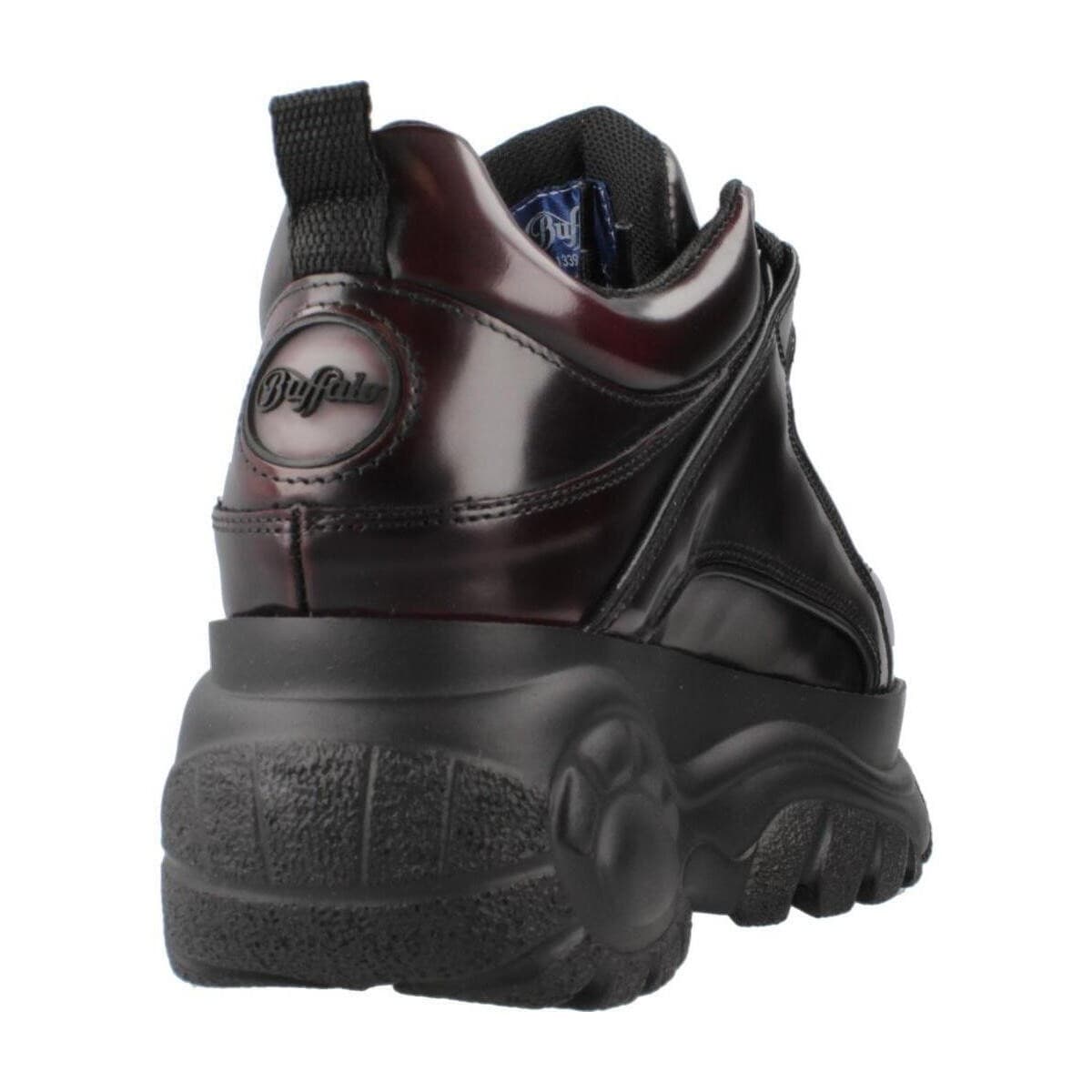 Women's Derby Shoes Buffalo Bordeaux