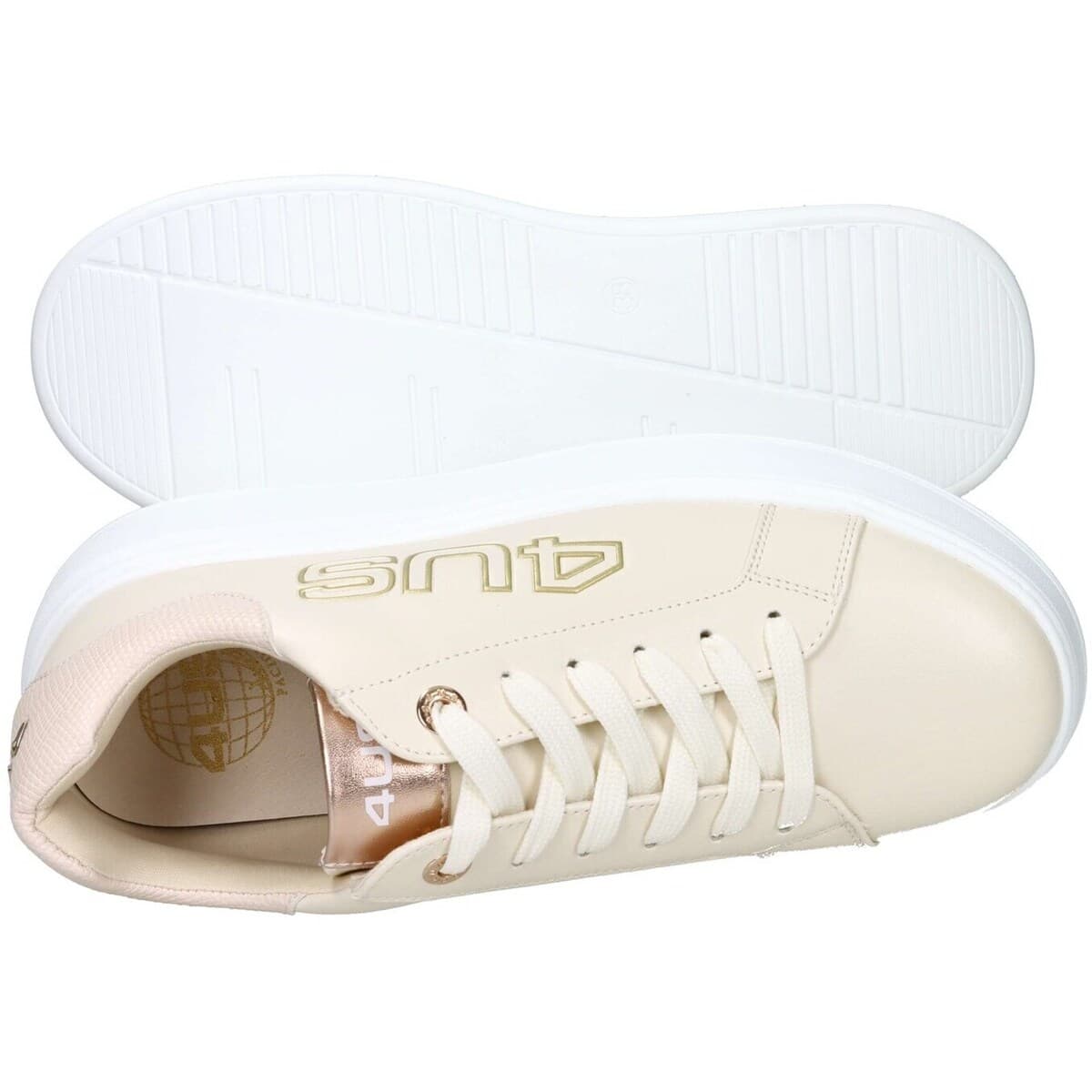 Girls' Sneakers 4Us Paciotti Beige