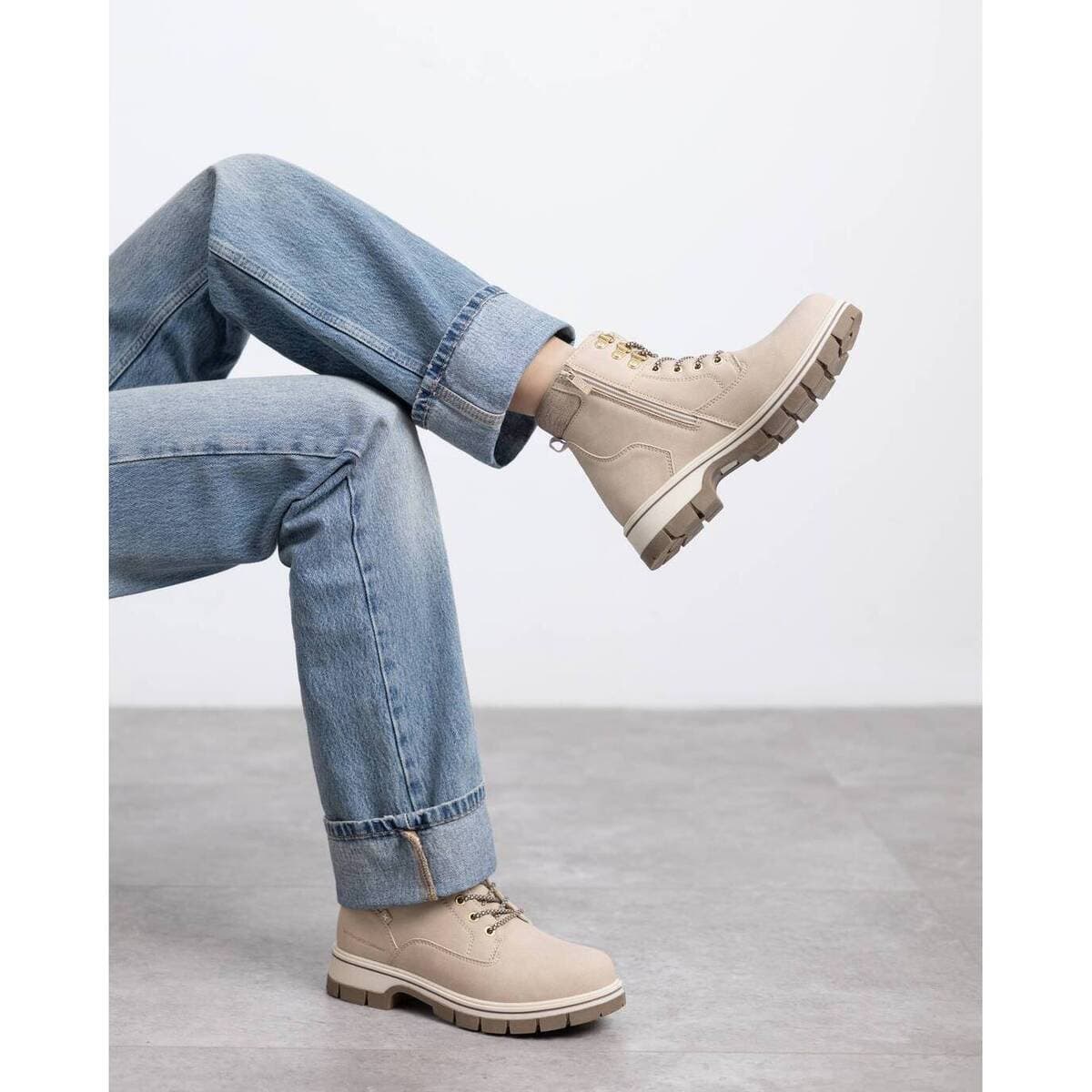 Women's Ankle Boots Xti Brown