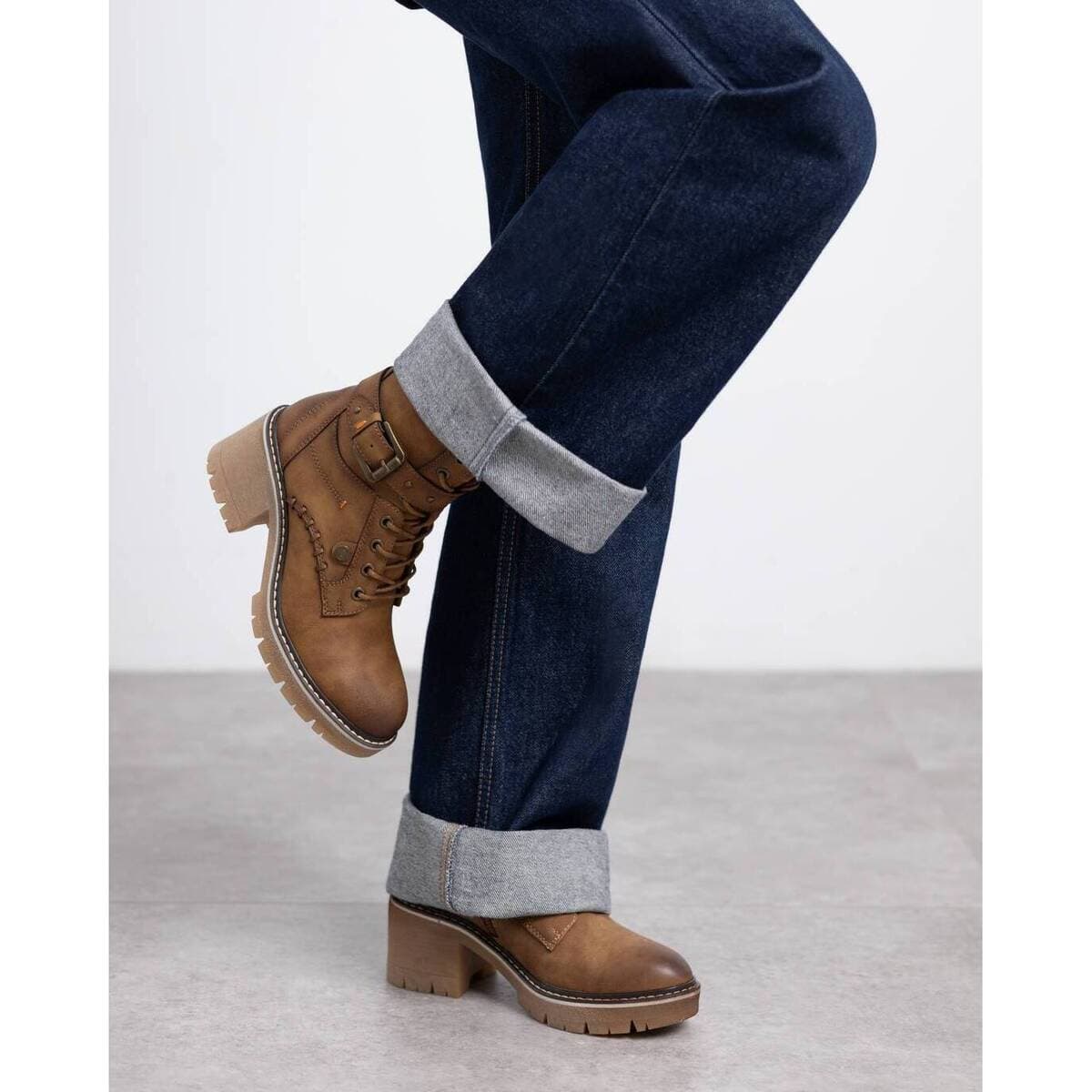 Women's Ankle Boots Refresh Brown