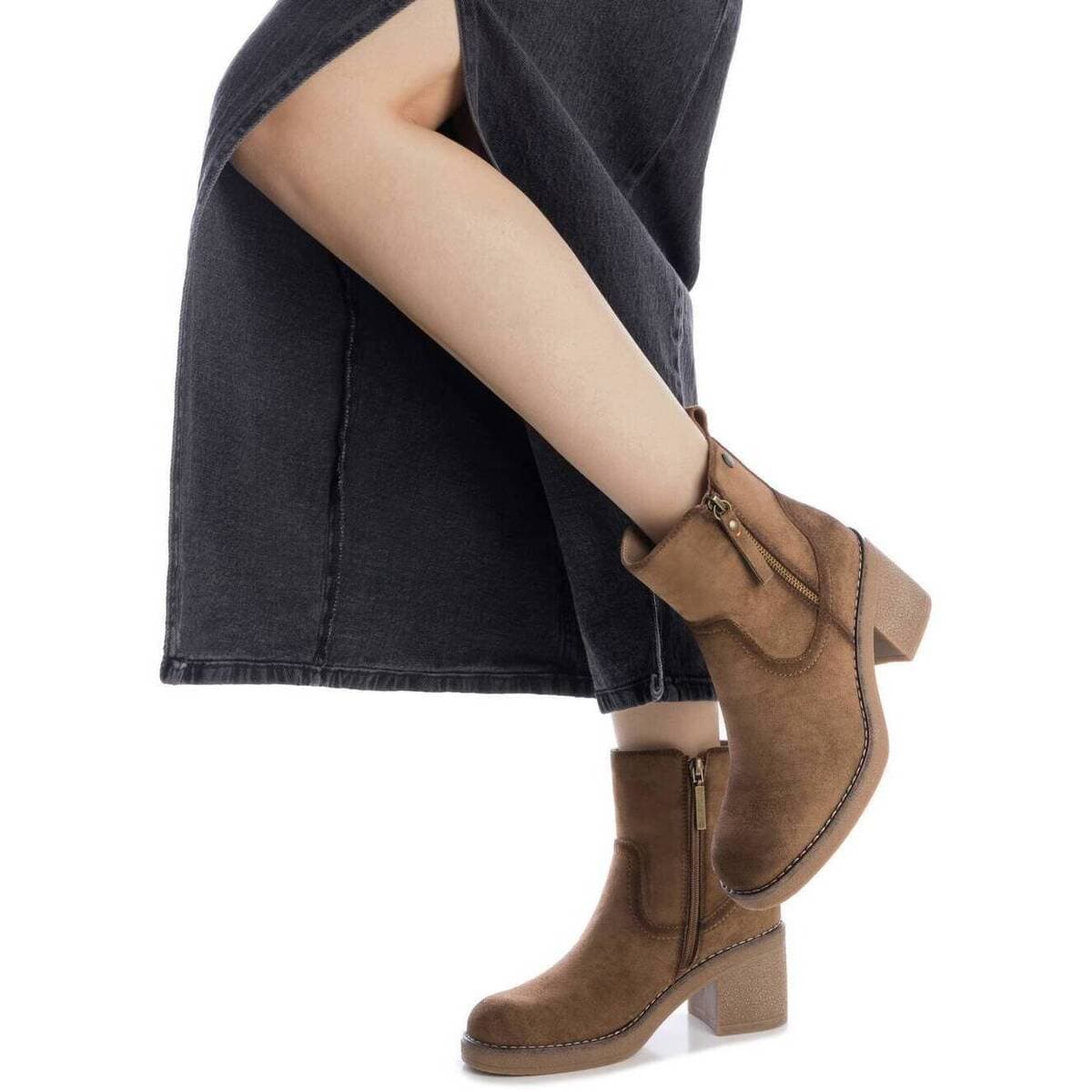 Women's Ankle Boots Refresh Brown