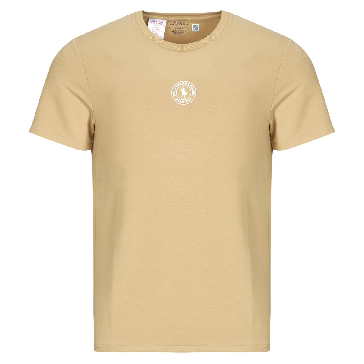 Men's T-Shirts Polo Ralph Lauren Beige