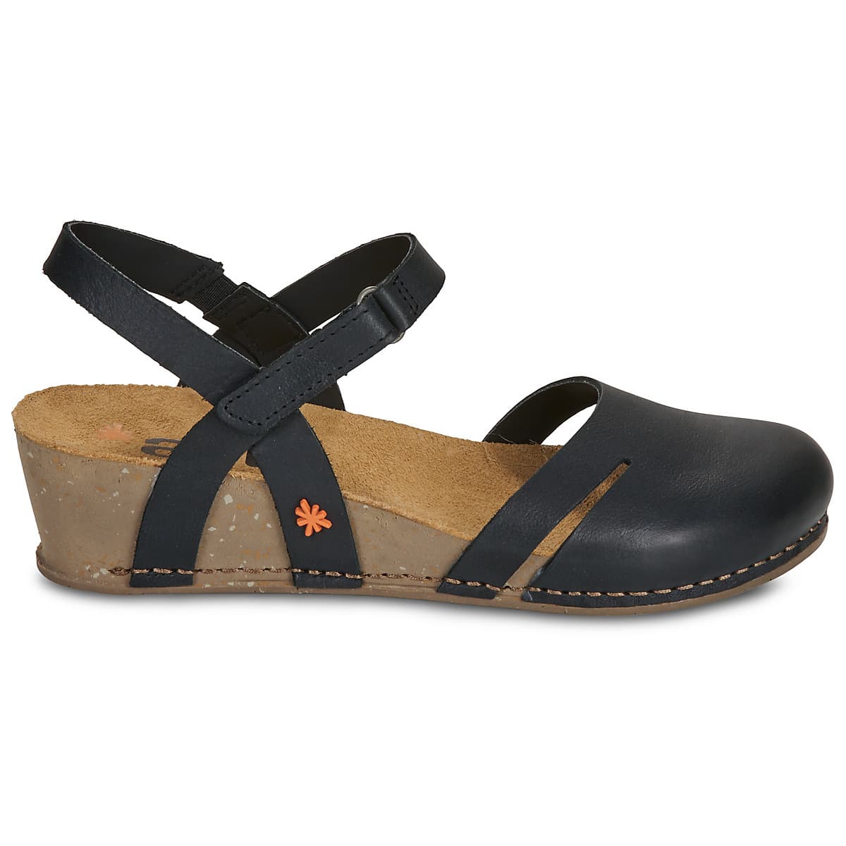 Women's Ballet Flats Art Black