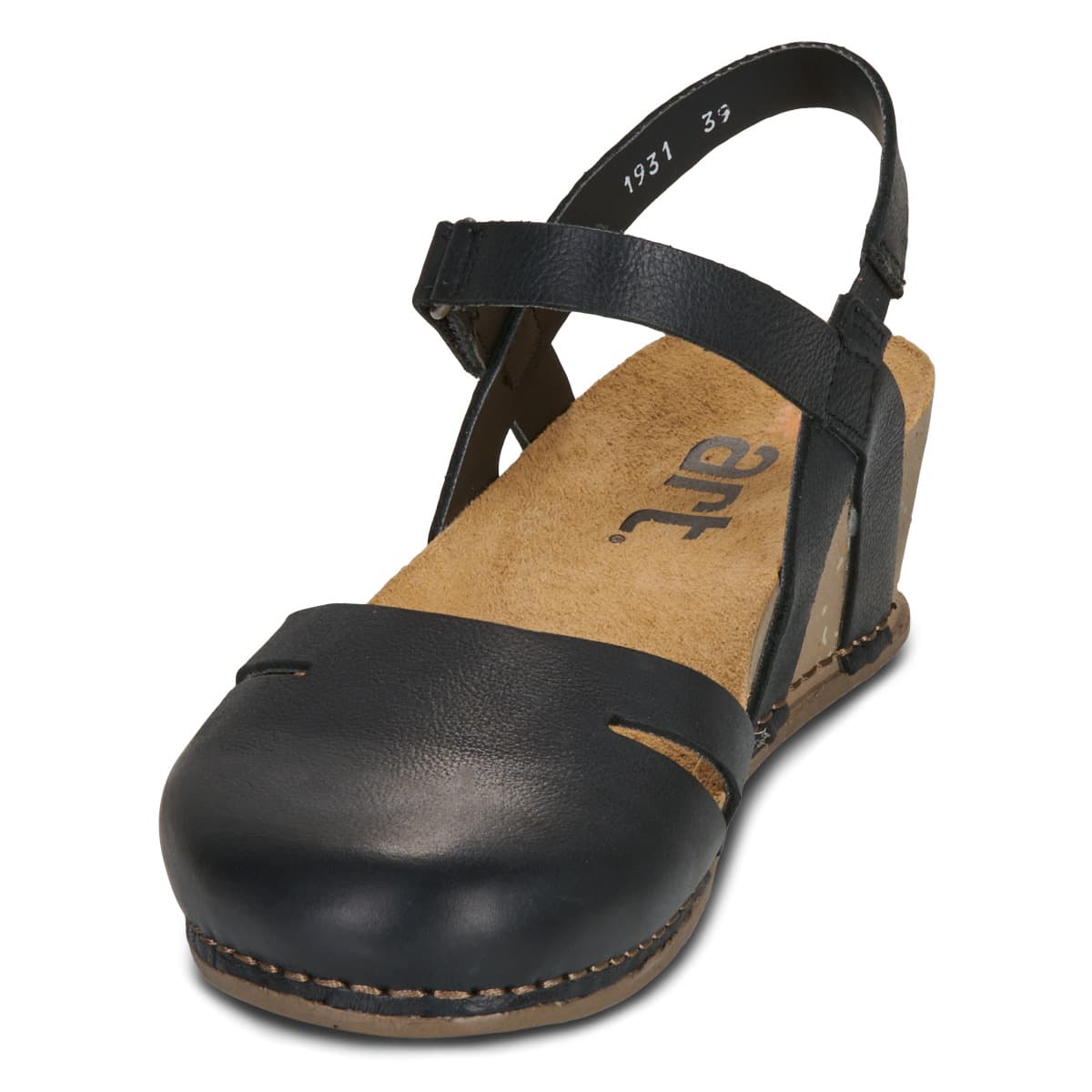 Women's Ballet Flats Art Black