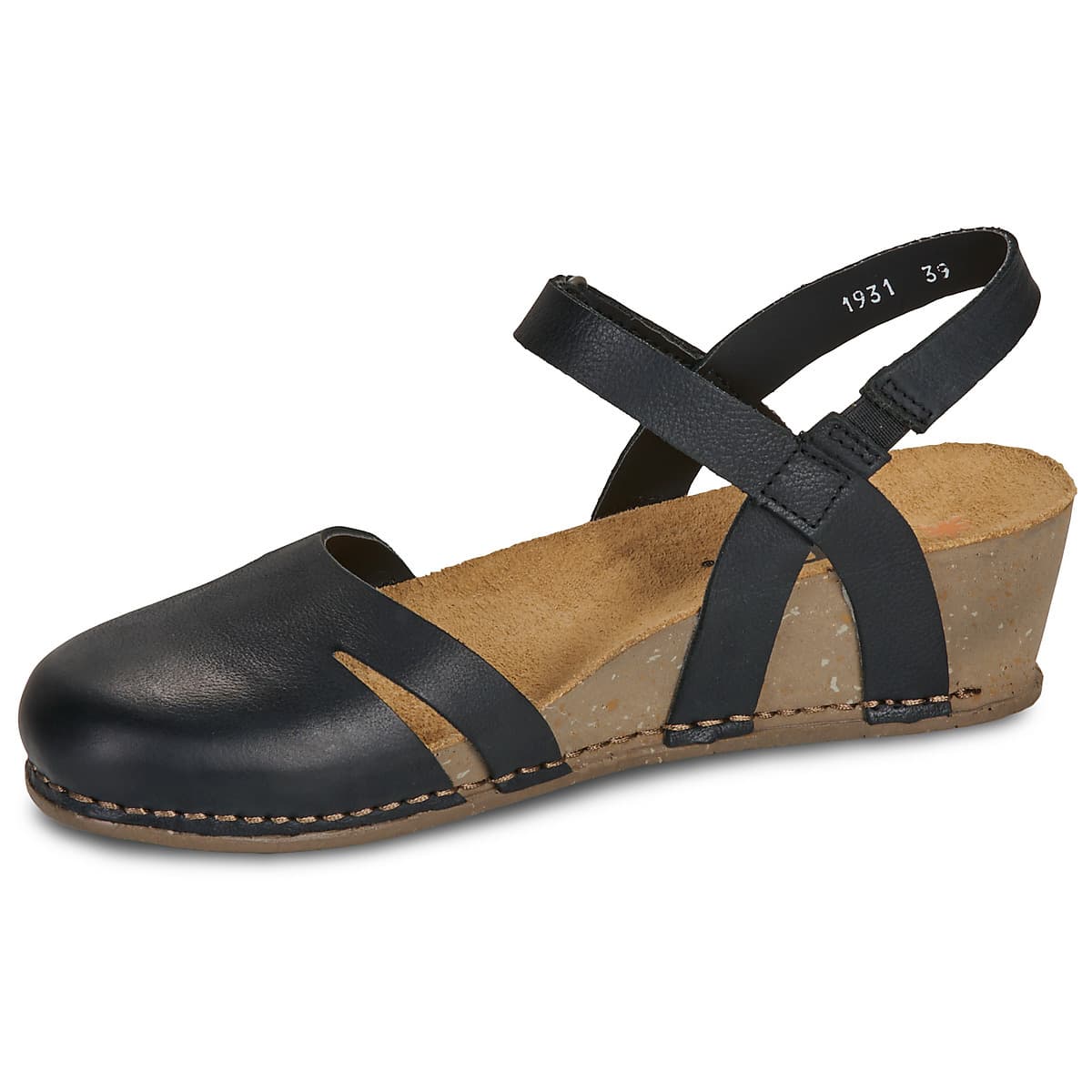 Women's Ballet Flats Art Black