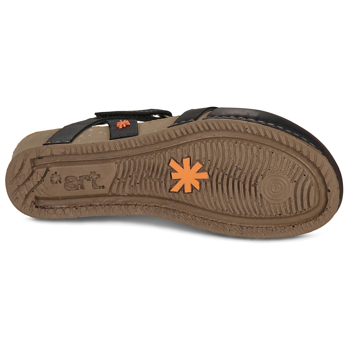 Women's Ballet Flats Art Black