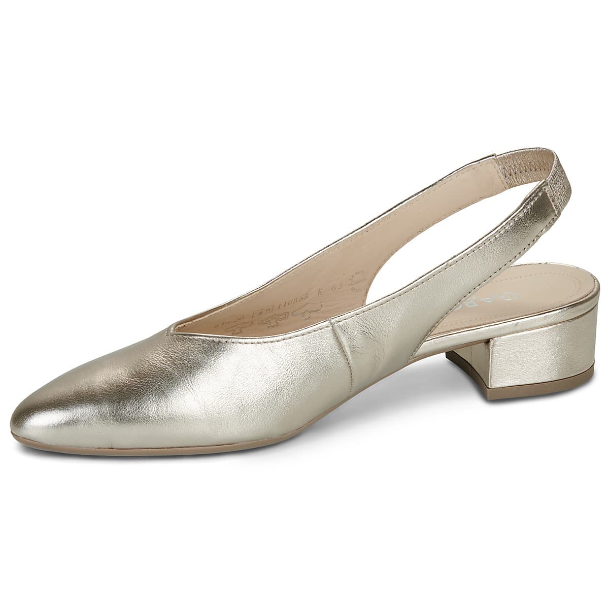 Women's Ballet Flats Gabor Gold