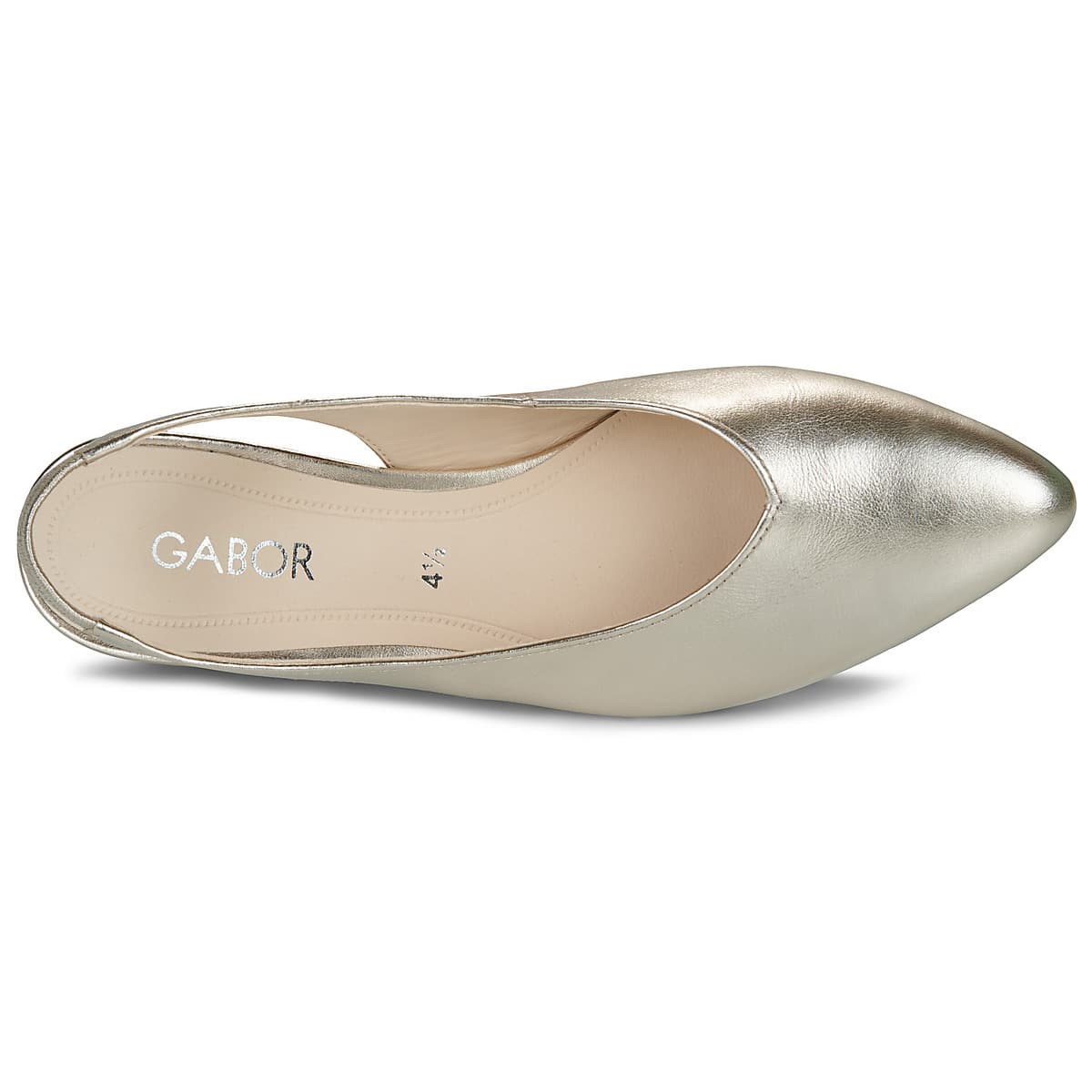 Women's Ballet Flats Gabor Gold