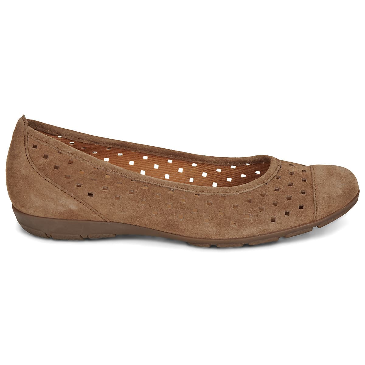 Women's Ballet Flats Gabor Brown
