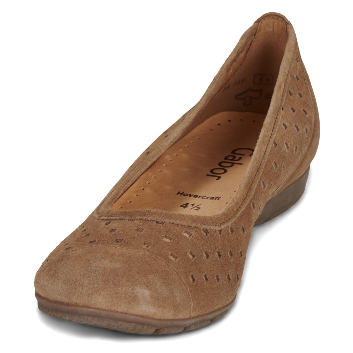 Women's Ballet Flats Gabor Brown