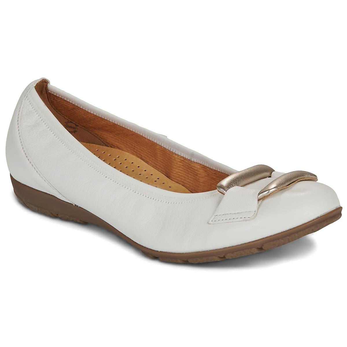 Women's Ballet Flats Gabor White