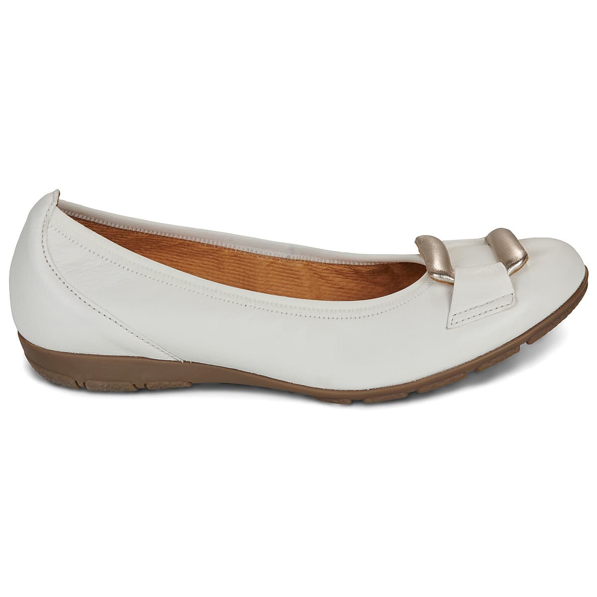 Women's Ballet Flats Gabor White