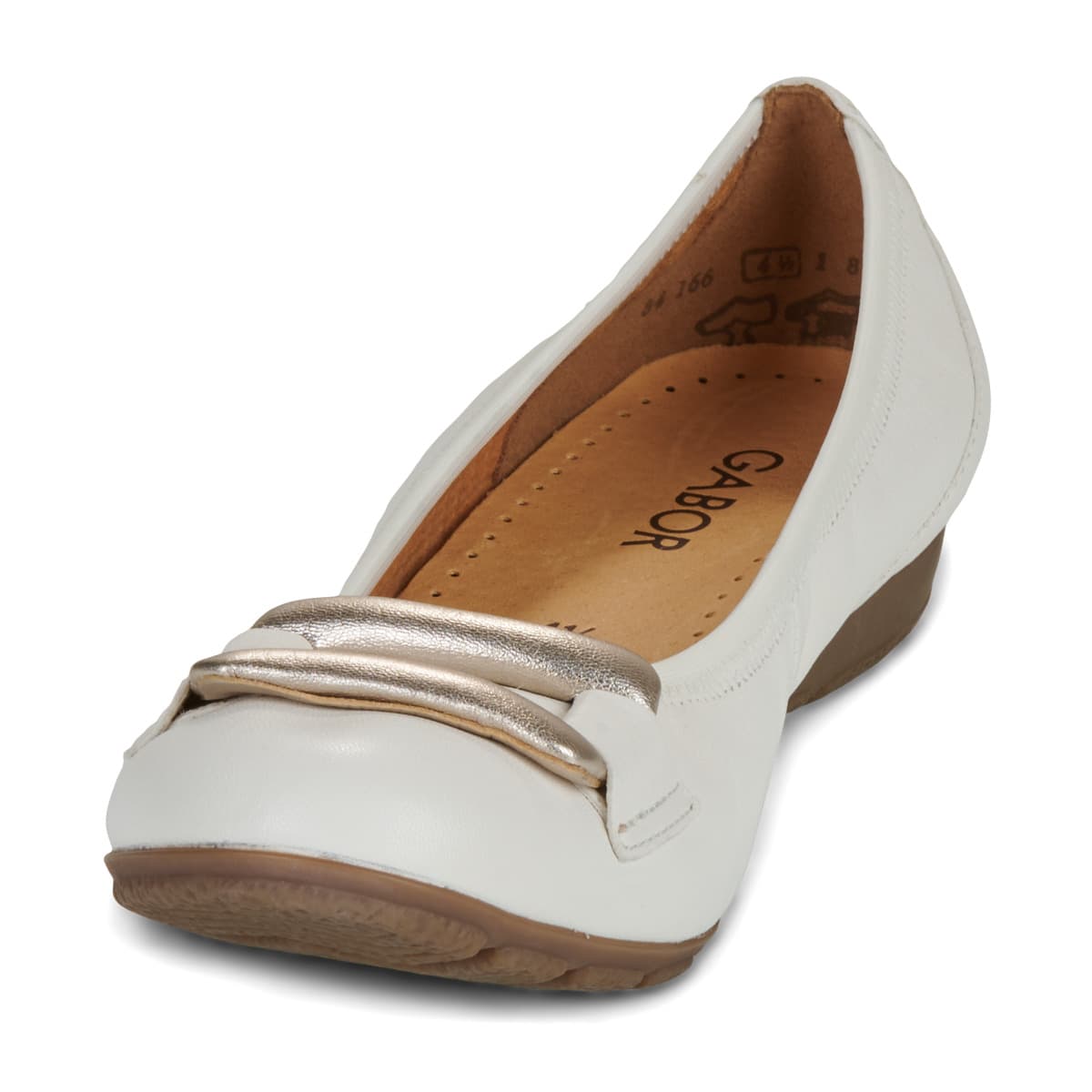 Women's Ballet Flats Gabor White