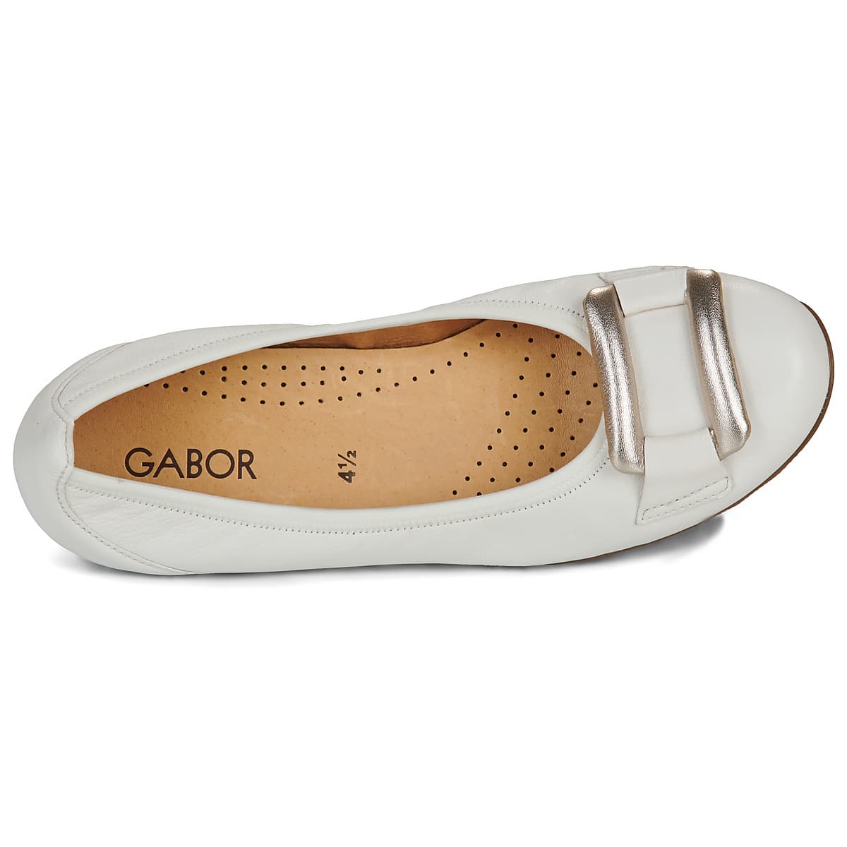 Women's Ballet Flats Gabor White