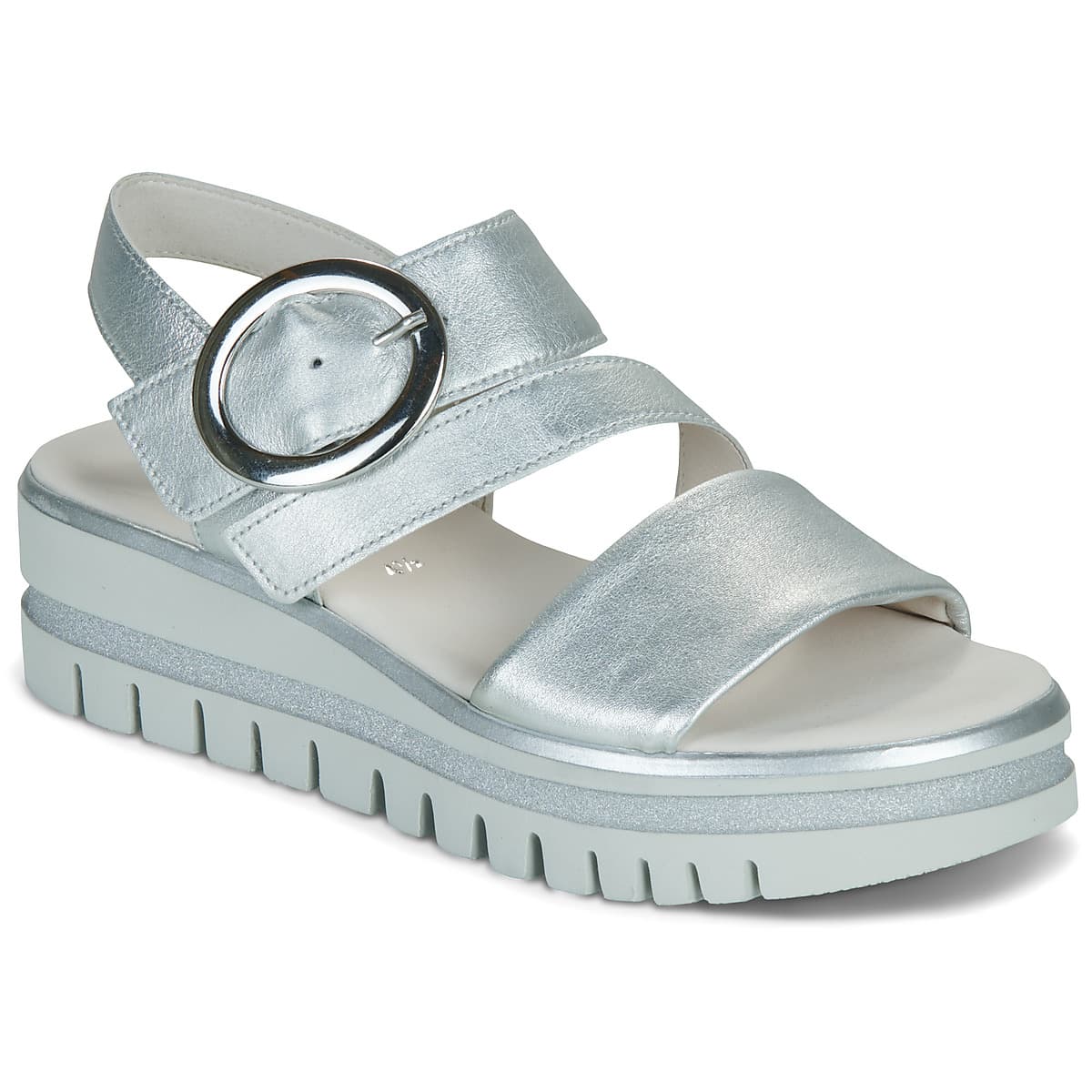 Women's Platforms Gabor Silver