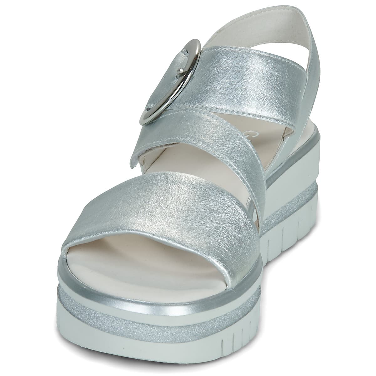 Women's Platforms Gabor Silver