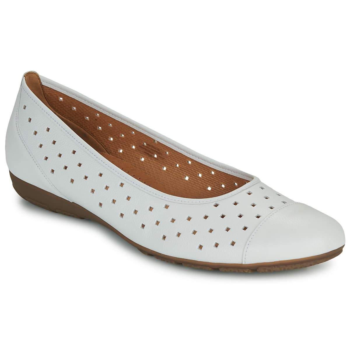 Women's Ballet Flats Gabor White