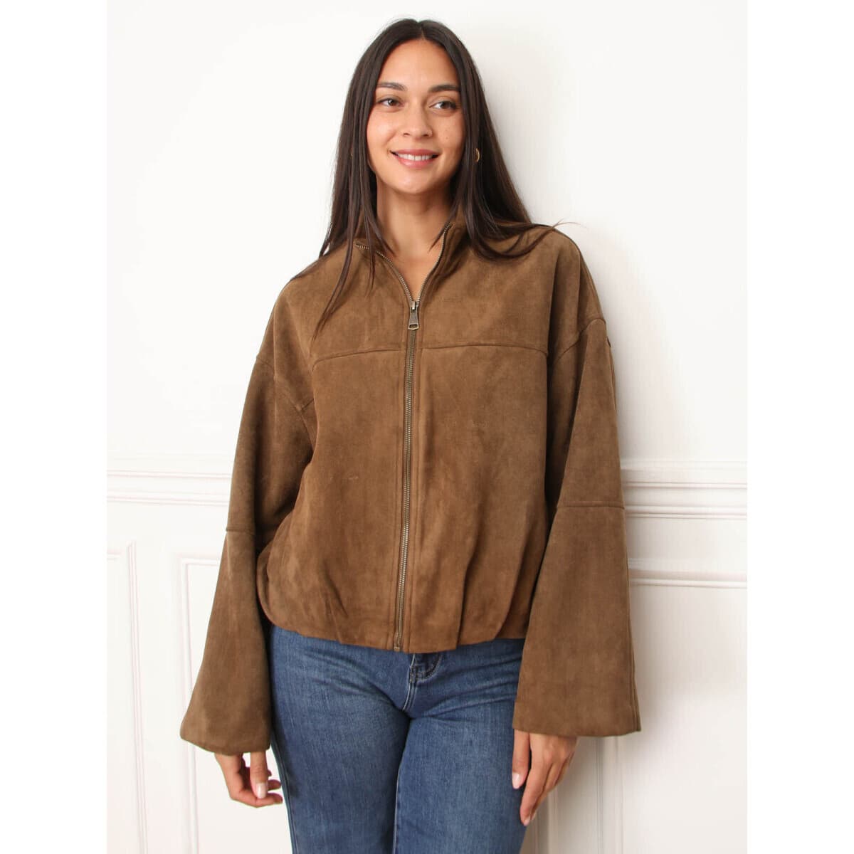 Women's Jackets La Modeuse Brown