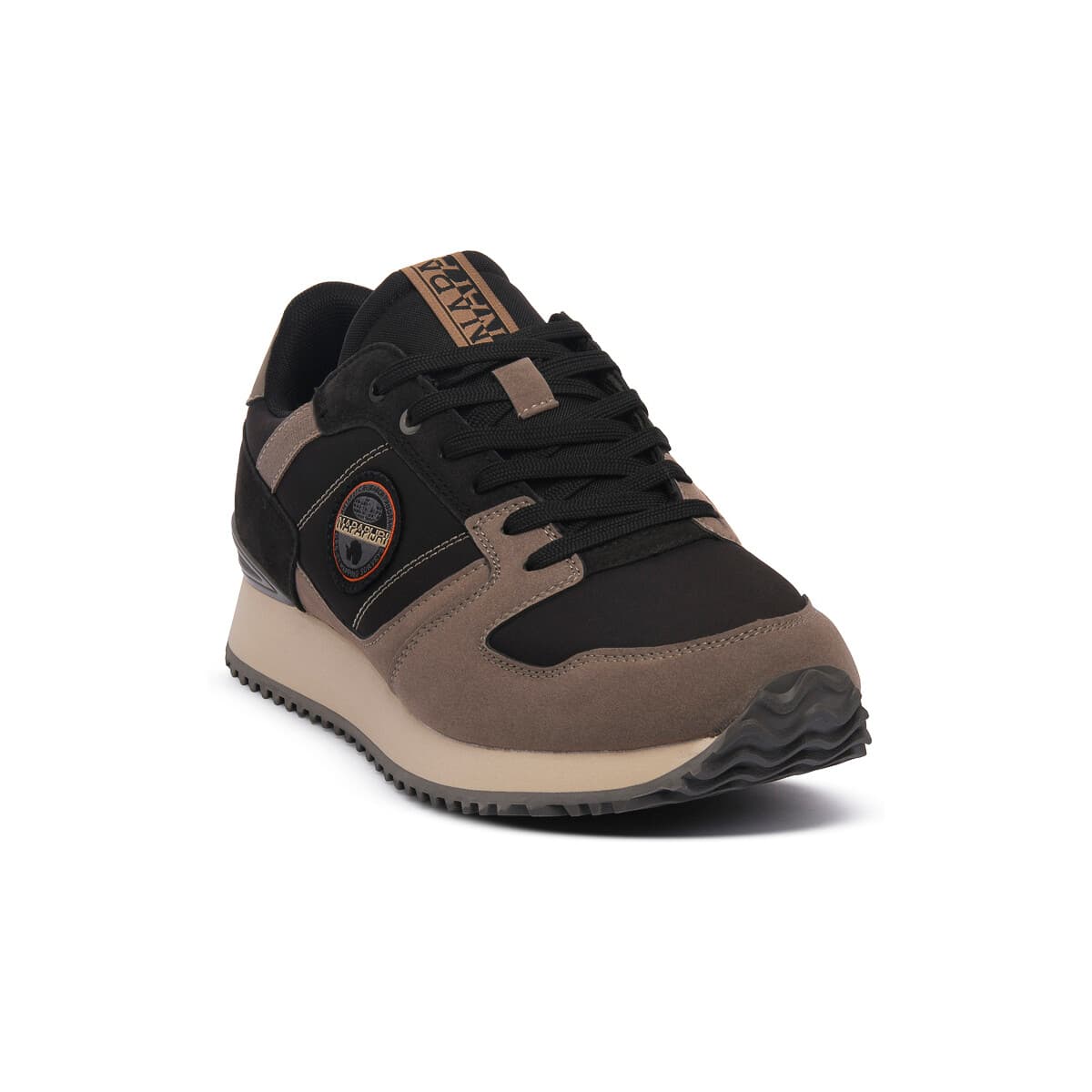 Xαμηλά Sneakers Napapijri MG2 BLACK BROWN