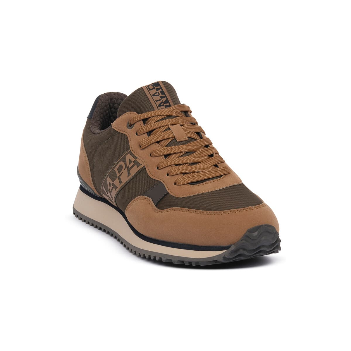 Xαμηλά Sneakers Napapijri MZ2 BROWN GREEN