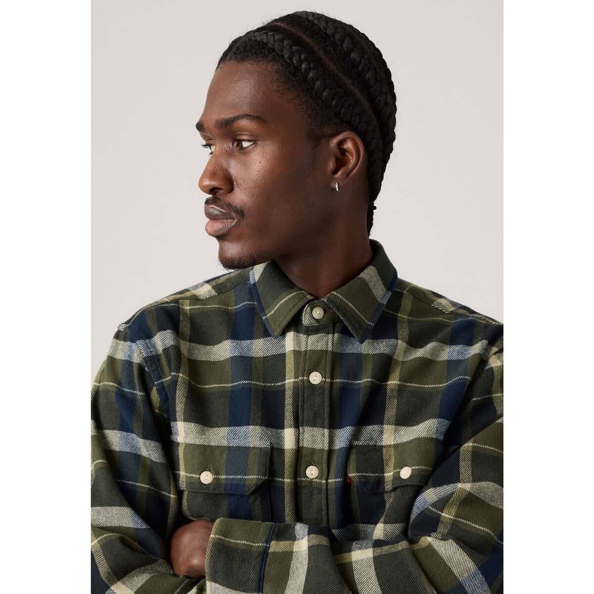 Men's Shirts Levis Green