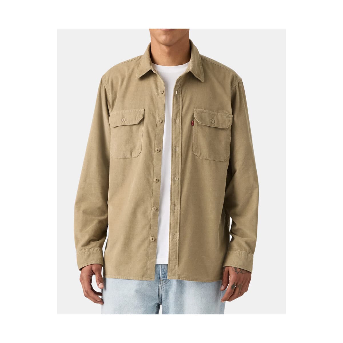 Men's Shirts Levis Beige