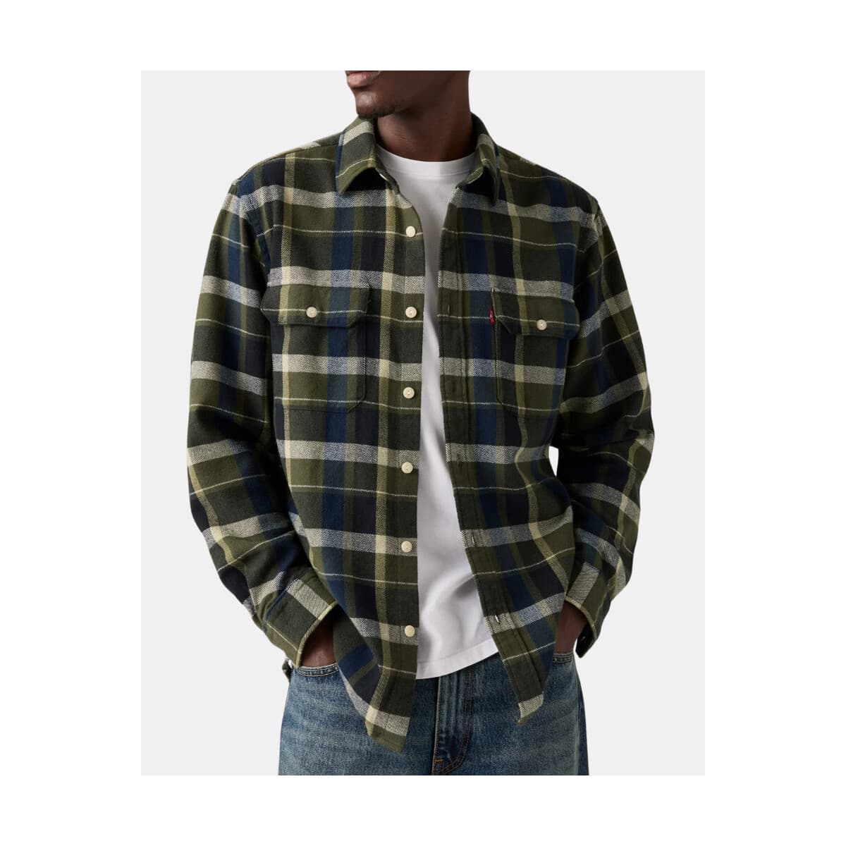 Men's Shirts Levis Green