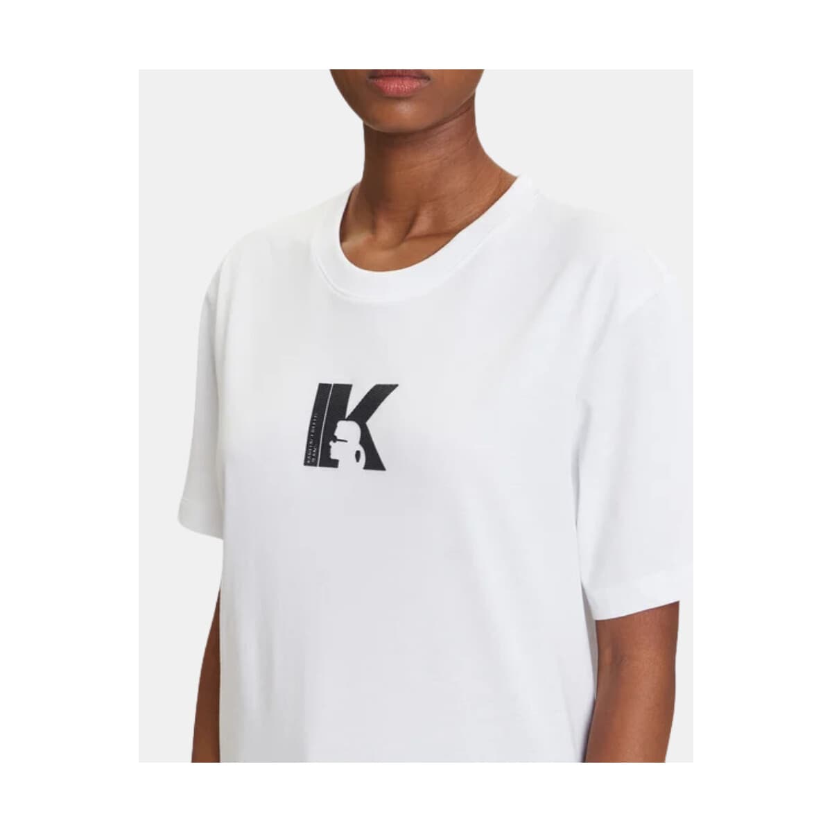 Women's T-Shirts Karl Lagerfeld White