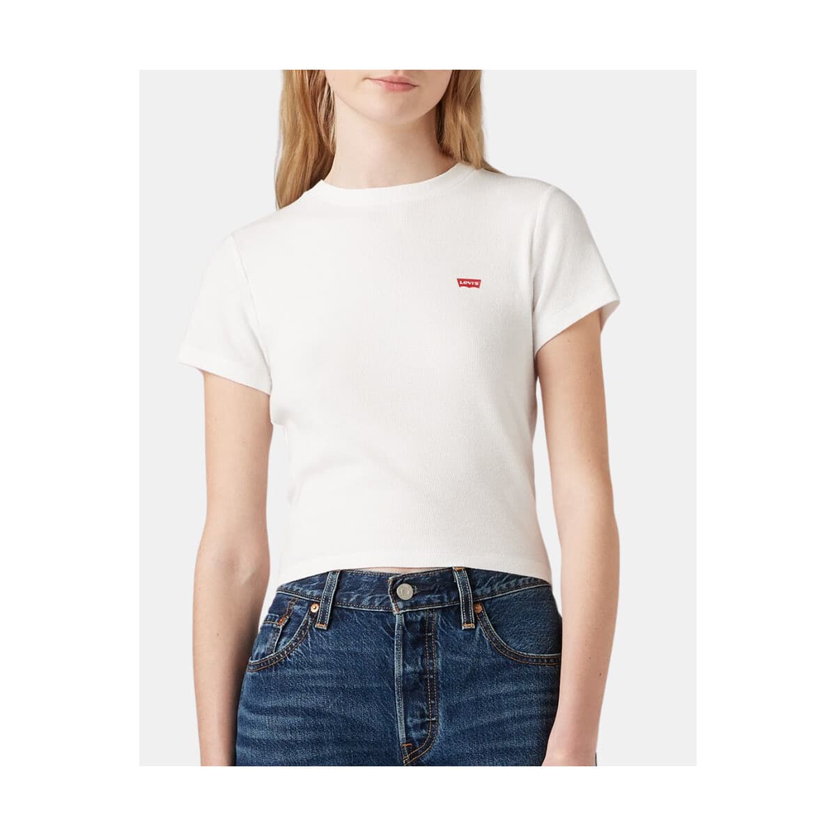 Women's T-Shirts Levis White