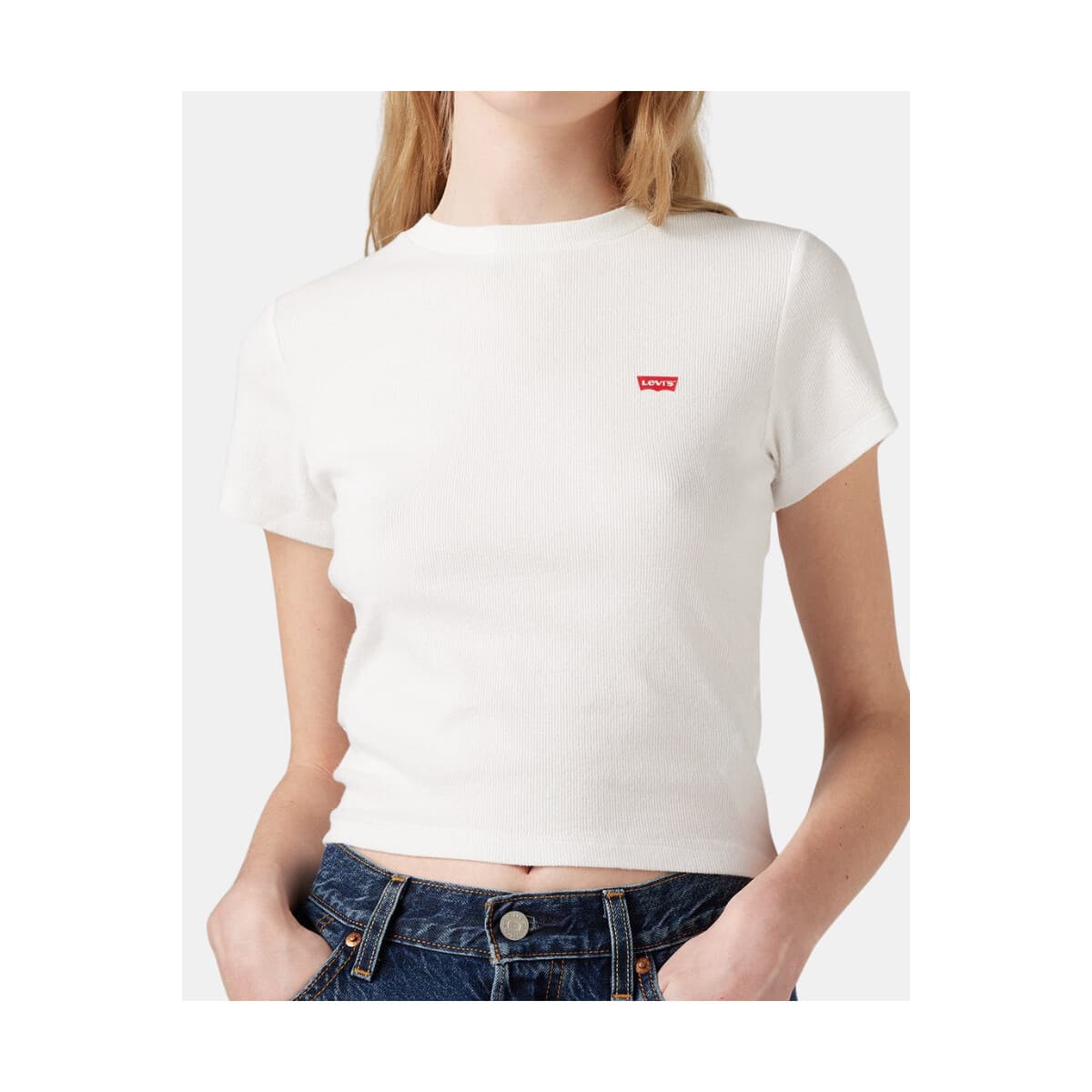 Women's T-Shirts Levis White