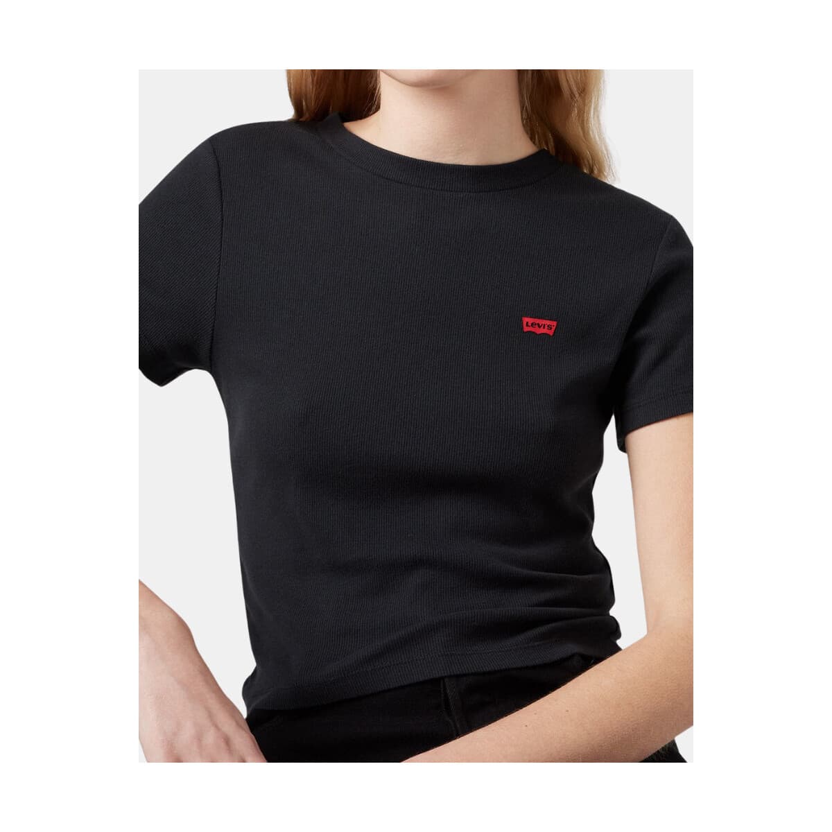 Women's T-Shirts Levis Black