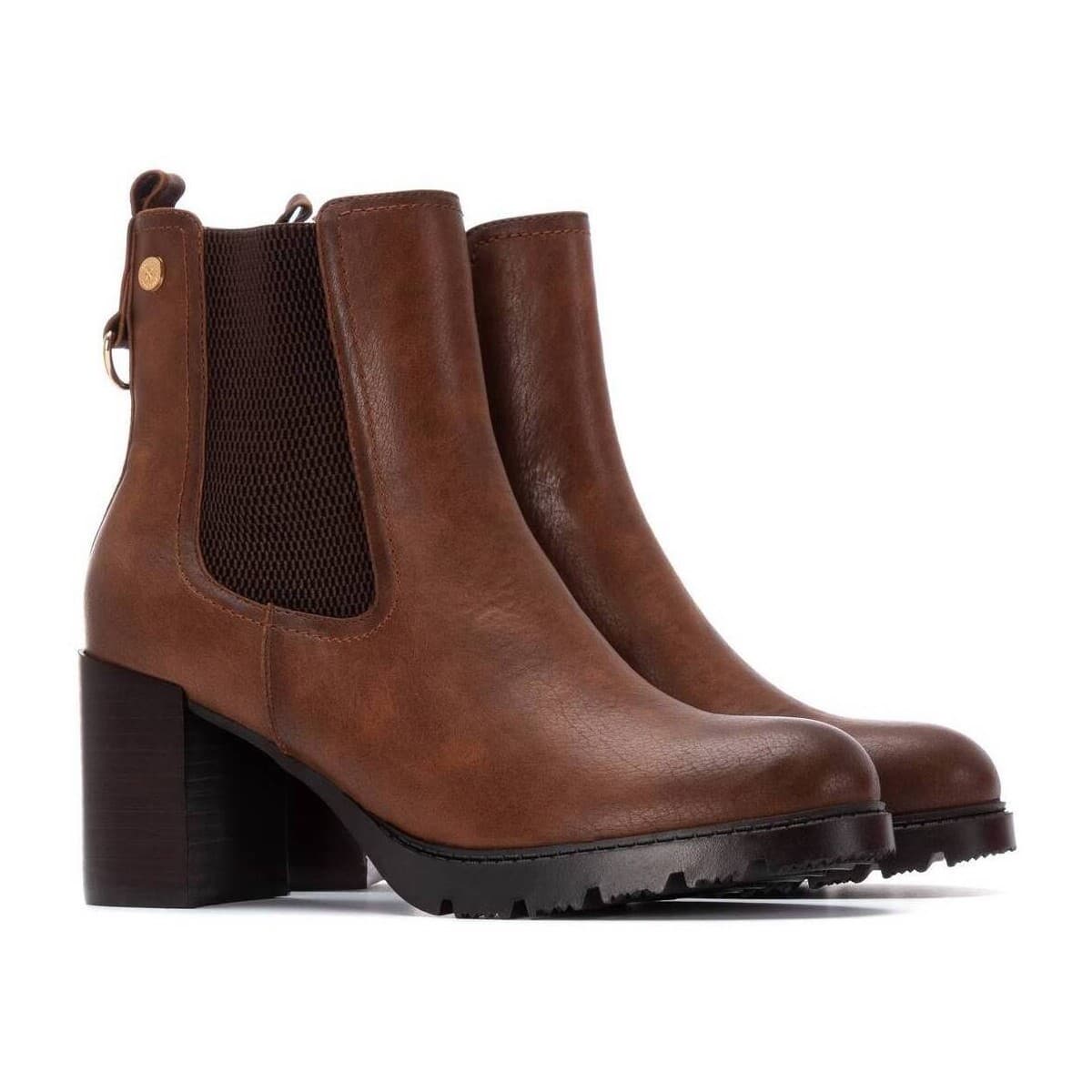 Women's Ankle Boots Xti Brown
