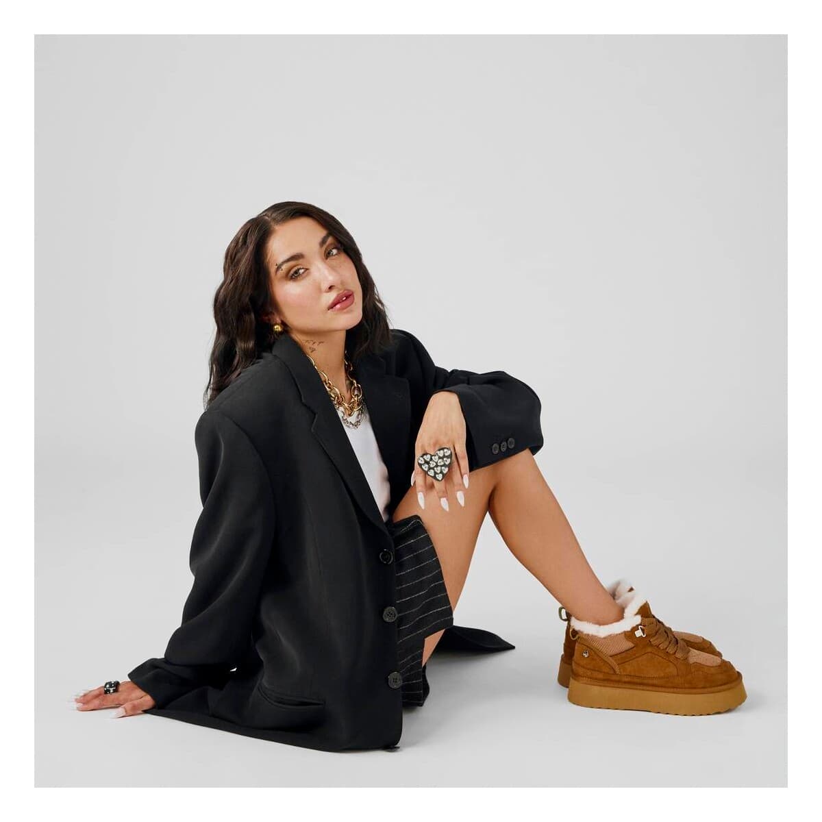 Women's Sneakers Xti Brown