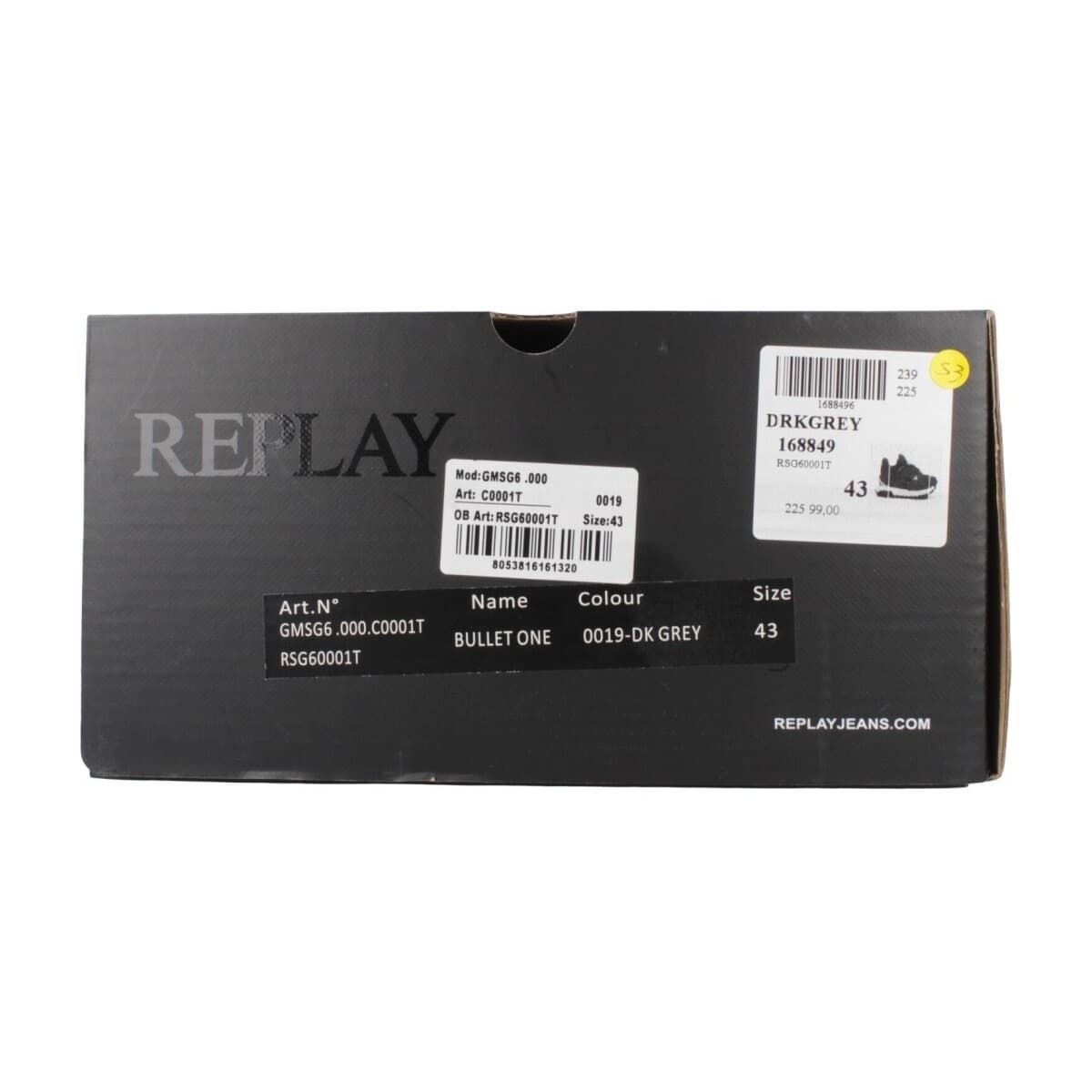 Men's Sneakers Replay Gray