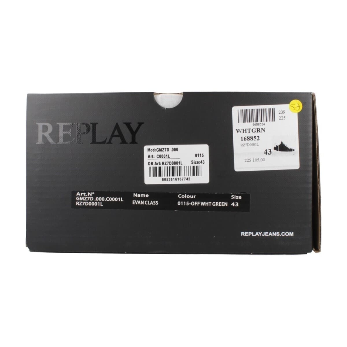 Men's Sneakers Replay White