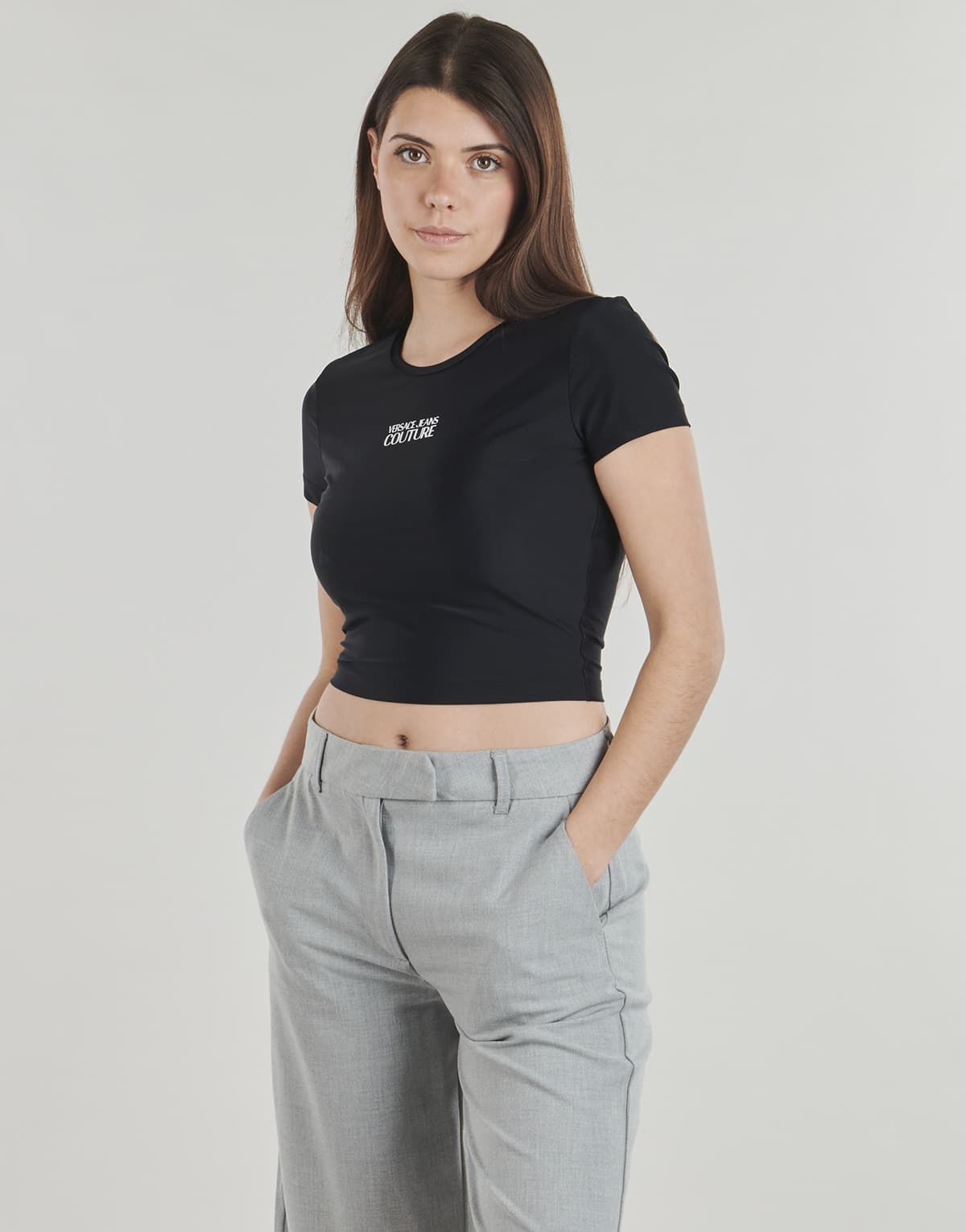 Women's T-Shirts Versace Jeans Couture Black